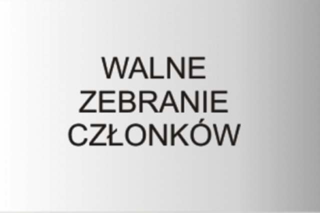 foto:WALNE ZEBRANIE CZŁONKÓW STOWARZYSZENIA 